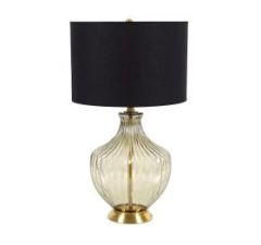 Swing Gifts Maison Black and Gold Table Lamp HASA339