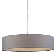 LL002PL018GRY  Mara 3 LT Drum Pendant GREY