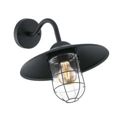 Melgoa Matt Black Wall Light