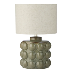 Moderna Green Ceramic FU3412 Table Lamp
