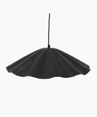 Crimped Black/Gold LARGE NL0029 Pendant