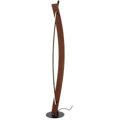 Telbix Lighting Norse Walnut Floor Lamp