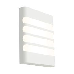Cougar Lighting Odessa White Grill LED Wall Light 