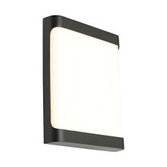 Odessa BLK Plain 10w Wall Light CCT