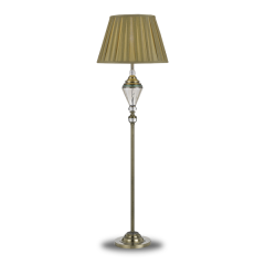 Telbix Lighting Oxford Antique Brass Floor Lamp