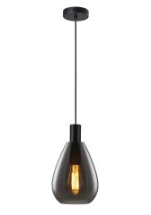Ailia Imports - Premier 1lt Pendant light - Smoke