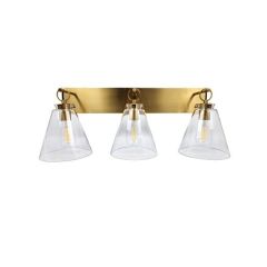 Ailia Imports Quest 3 Light wall light - Brushed Brass