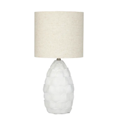 Rankin White/Natural FU3358 Table Lamp