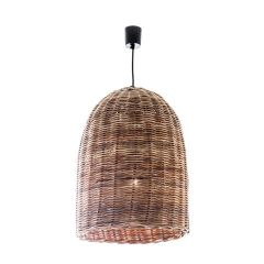Rattan Bell Large Pendant