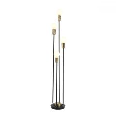 Roma Black Ant Brass Floor Lamp LL-27-0113