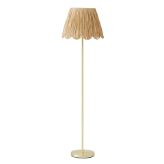**Sanita Raffia FU3363 Floor Lamp