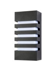 Fiorentino Lighting Sbarra Black Exterior Wall Light
