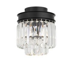 Telbix Serene Black / Crystal DIY Fitting