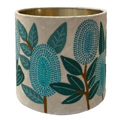 Banksia Velvet Drum Turquoise Multi SHD1326 SHADE ONLY