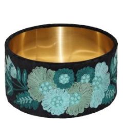 **Blooms Blk/Teal SHD226 SHADE ONLY