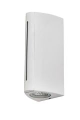 Fiorentino Lighting Shine-2WH White Exterior Wall Light