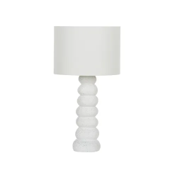 Siena White FU3298 Table Lamp