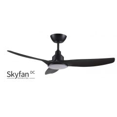 Ventair Skyfan DC Black with LED Light Ceiling Fan