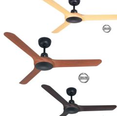 Ventair Spyda Timber Blade Ceiling Fans - 3 Colours