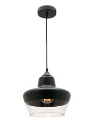 Stout 1 Light Black Pendant - Cougar
