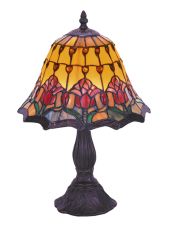 G and G Brothers Red Tulip Table Lamp TL-10235/305