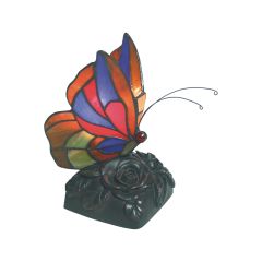 G&G Brothers Blue Butterfly Table Lamp TL-818/DB