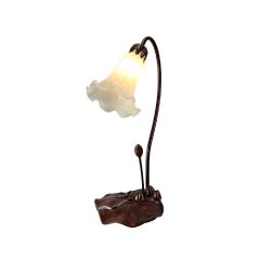 G&G Brothers Beige Single Lily Table Lamp TLA-001WT