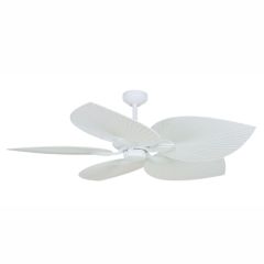 Three Sixty Fans - Tropicana 54inch White AC Ceiling Fan