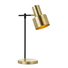Telbix Lighting Croset Black and Gold Table Lamp