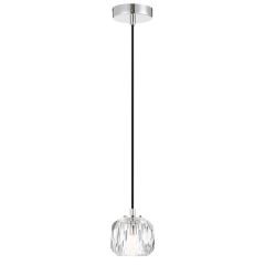 Telbix Lighting Zaha 1LT Chrome Pendant