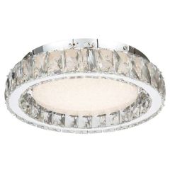 Telbix Lighting Zayla Crystal Look LED Oyster