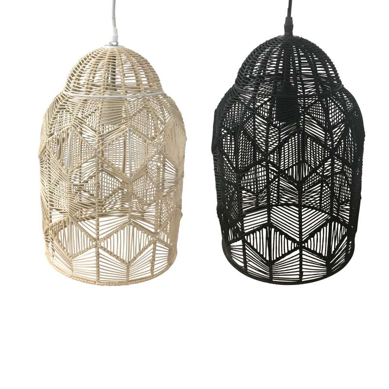 Kudo Cane Pendant - Black & Natural