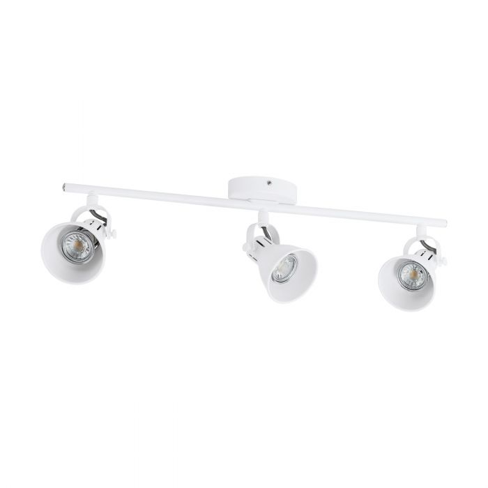 Eglo Seras 1 White Spotlight Range  205317 3 Light White