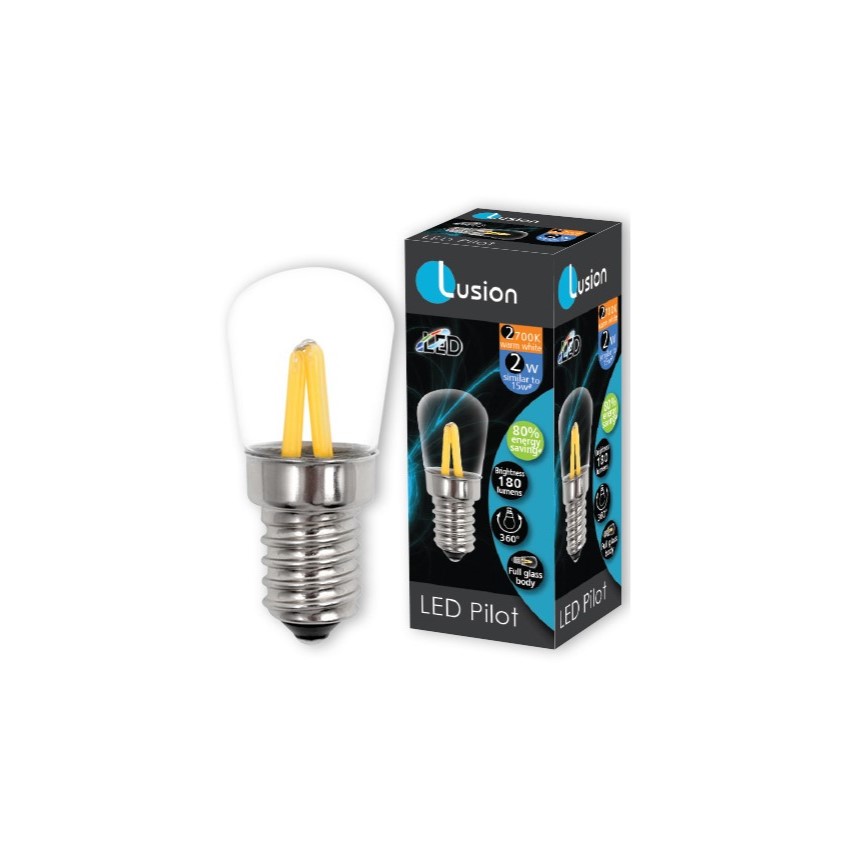 Lusion Lighting 2W Pilot Globe 2700K 20306