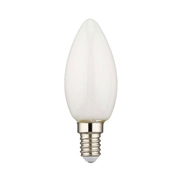 Lusion Lighting Candle 28W E14 3000K Frosted Halogen Globe