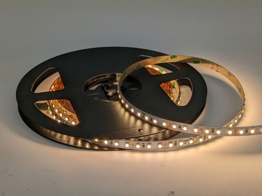 3528 LED Strip - 9.6watt per/metre | 3000K warm or 4000K Natural white - LIT