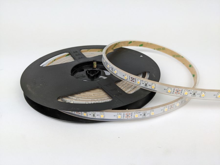 3528 LED Strip IP67 Silicon Sleeve | 3000K warm or 4000K natural white - 5m roll