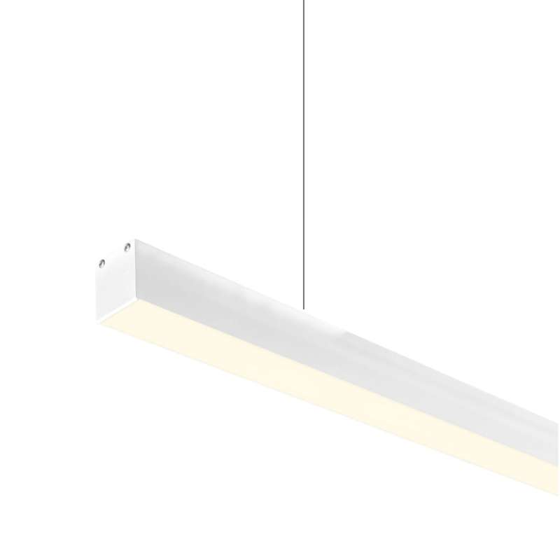 Sleek 35x37 White LED Pendant