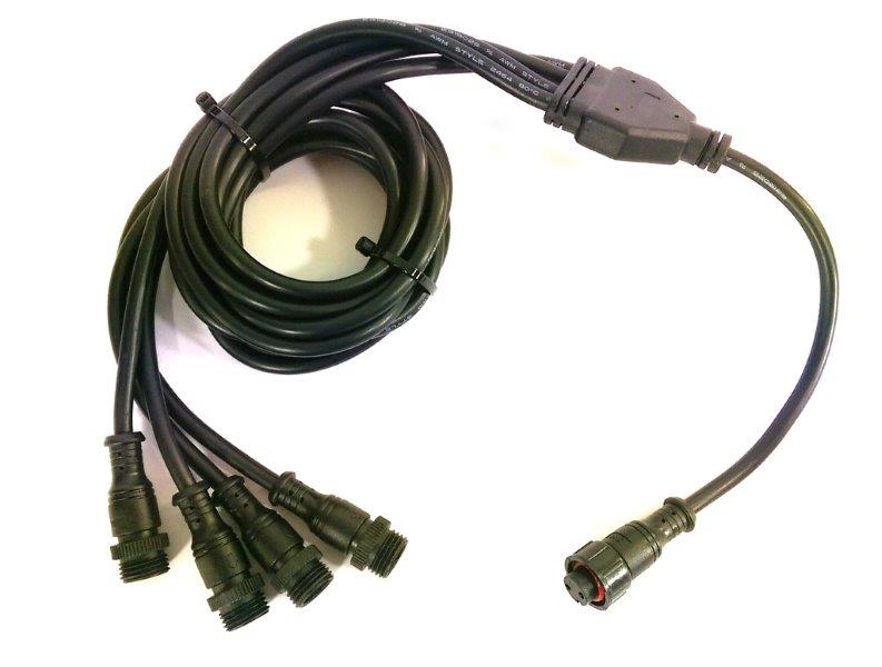 EC-4Y 4way Splitter Cable