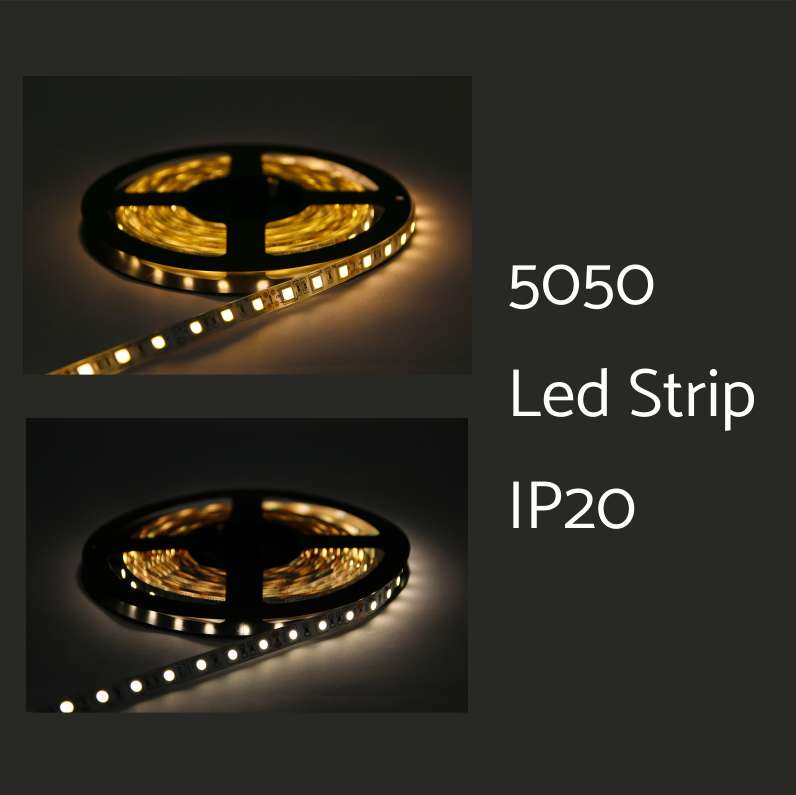 5050 LED Strip Lighting - IP20 Rated - Group