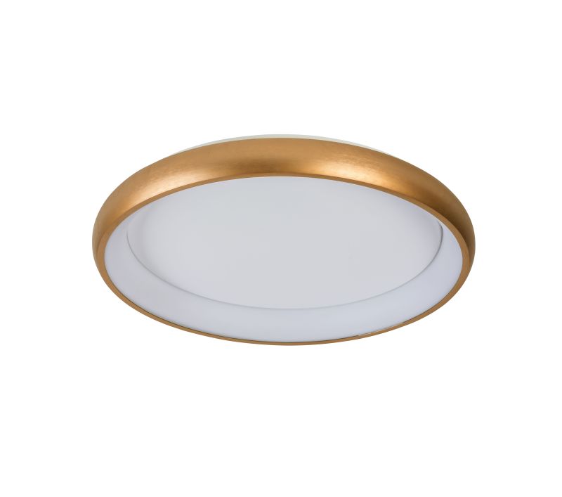 Ailia Imports Beaton LED Oyster Light OFF Brushed Brass