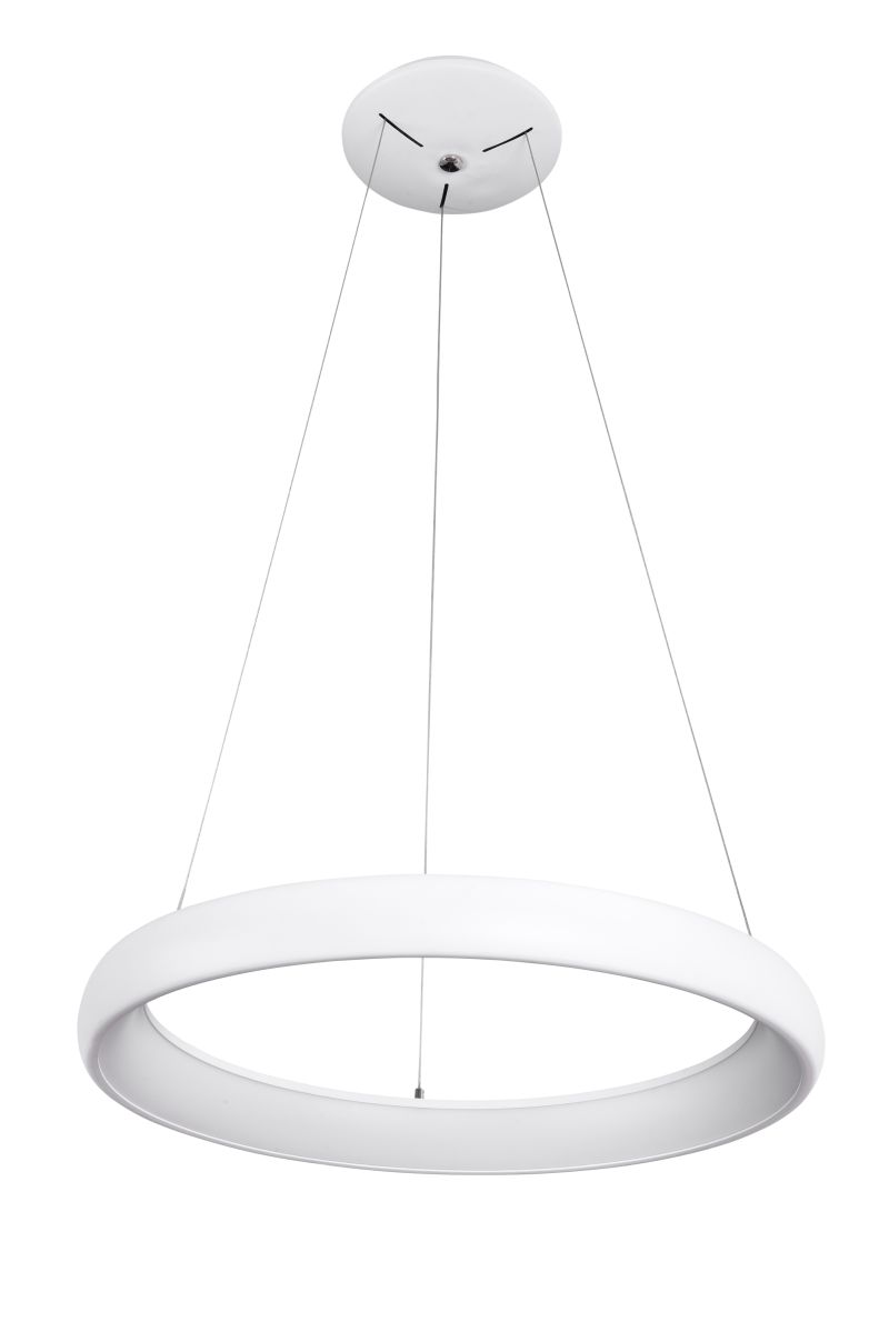 Ailia Imports Beaton White Pendant Light OFF