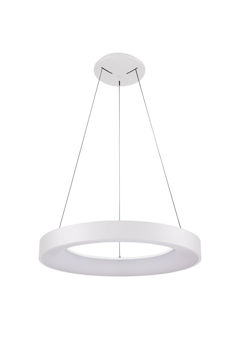 Ailia Imports Etwell White Pendant Light OFF