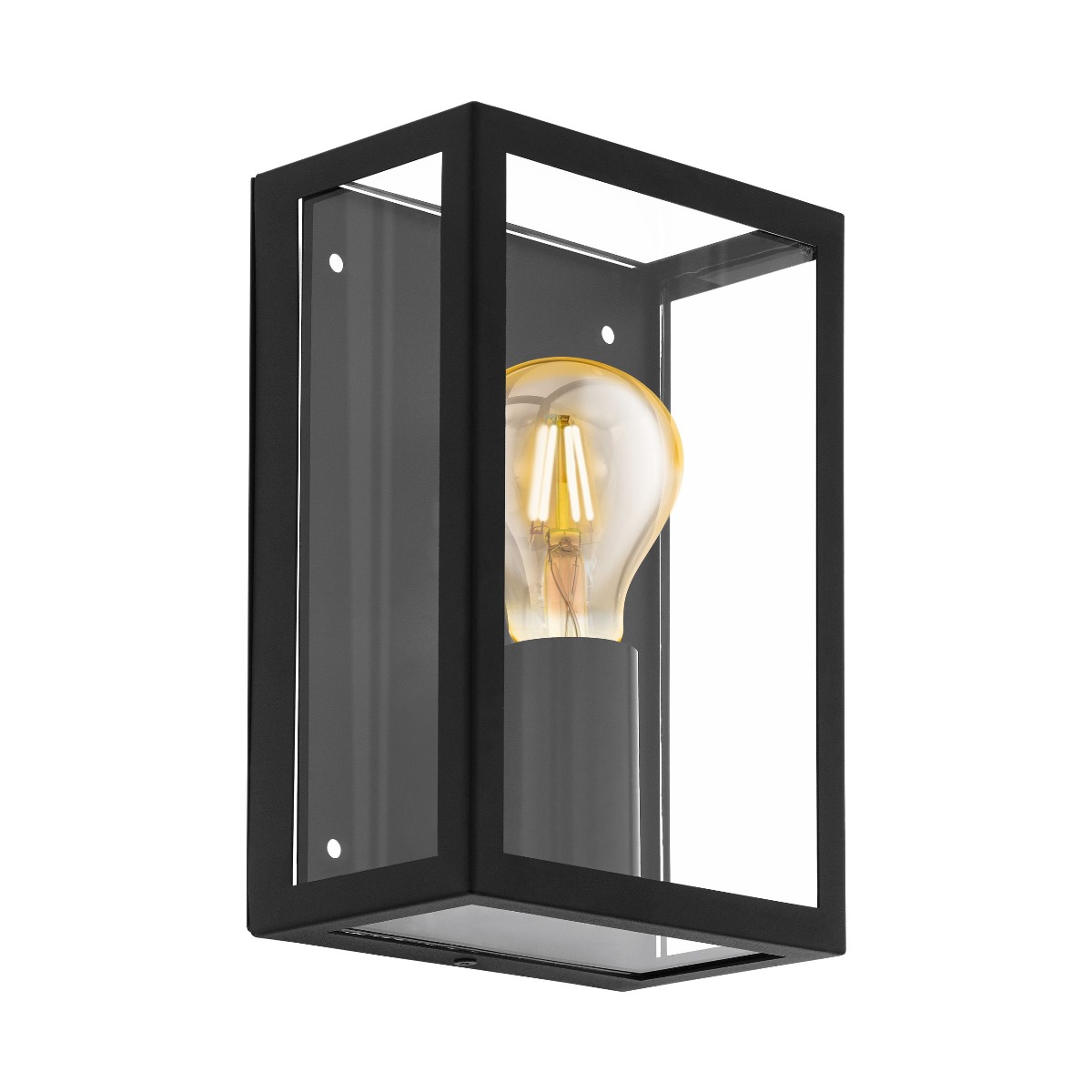 94831 Eglo Alamonte 1 Black Wall Light