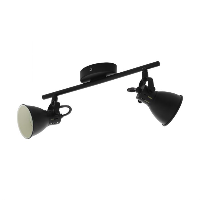 Eglo Seras 1 Spotlight Range - Black - 2 Light 98398N