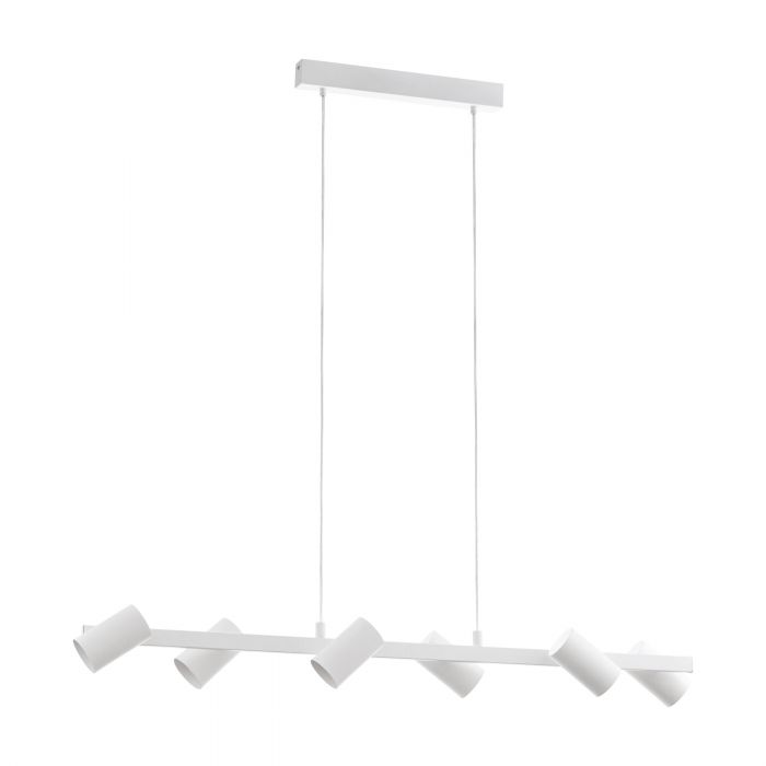 Eglo Gatuela 6 Light White Pendant 98687N