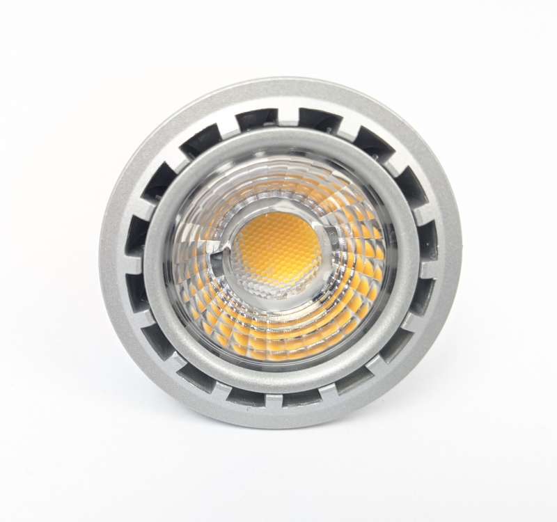 Ailia Imports 8watt GU-10 LED Globe - Face view