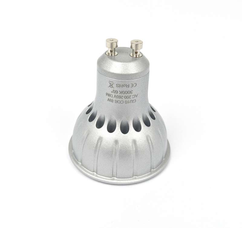 Ailia Imports 8watt GU-10 LED Globe - side view