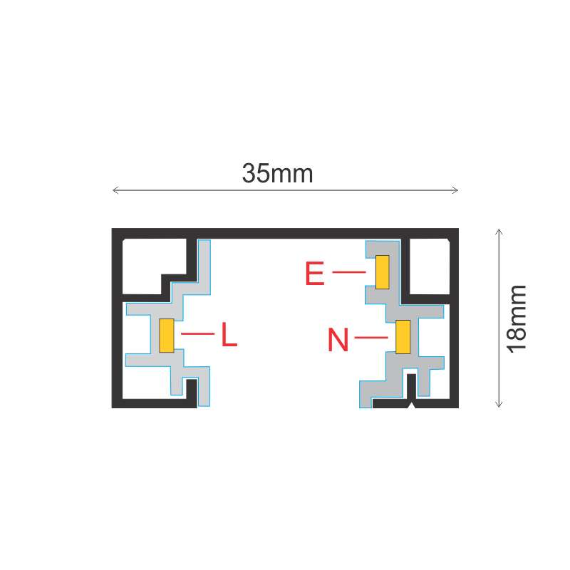Ailia Imports - Single circuit track dimensions