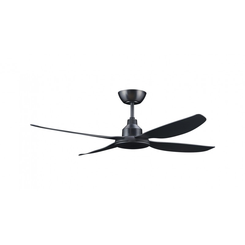 Ventair Alaska 52" Ceiling Fan DC No Light Black